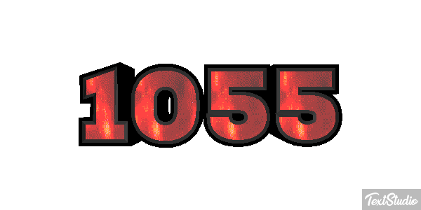 1055 Text effect