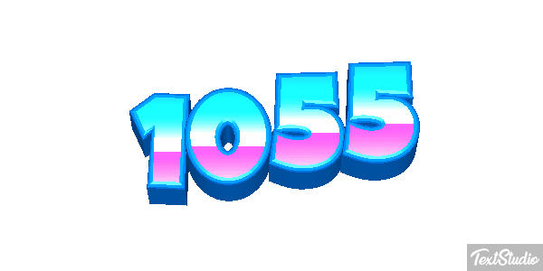 1055 Text effect