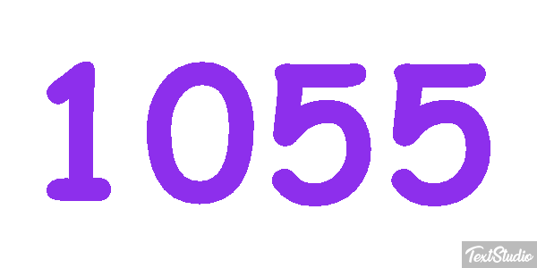 1055 Text effect