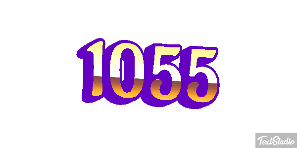 1055 Text effect