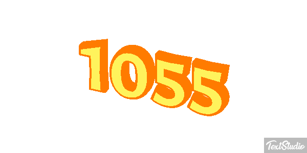 1055 Text effect