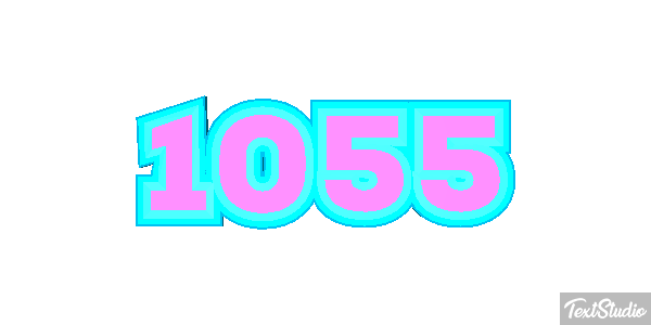 1055 Text effect