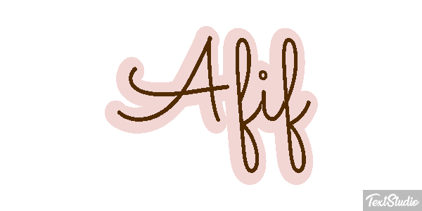 Afif Текстовый эффект