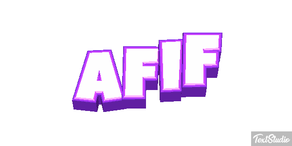 Afif Текстовый эффект