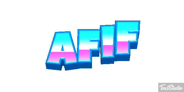 Afif Текстовый эффект