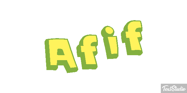 Afif Текстовый эффект