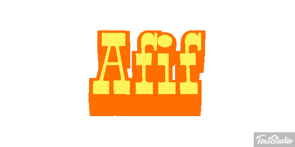 Afif Текстовый эффект