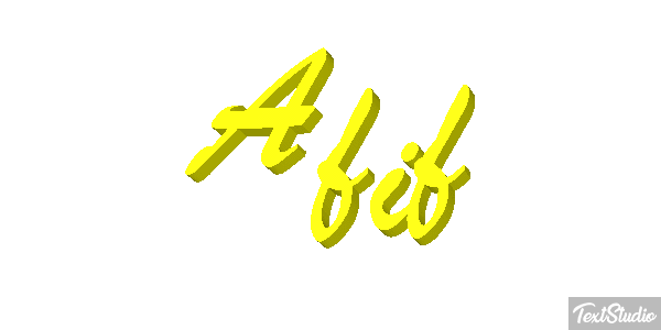 Afif Текстовый эффект
