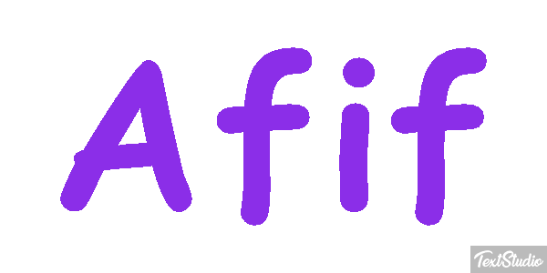 Afif Текстовый эффект
