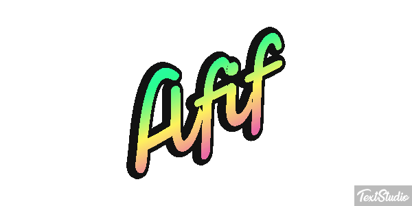 Afif Текстовый эффект