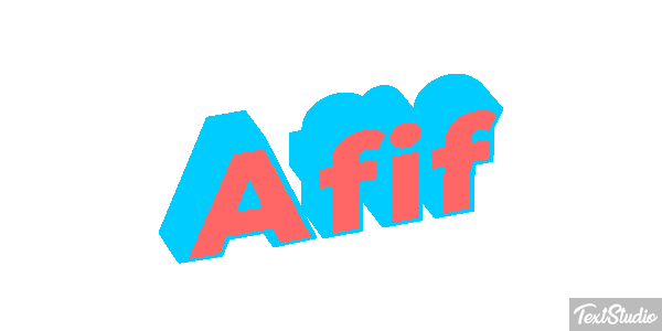 Afif Текстовый эффект
