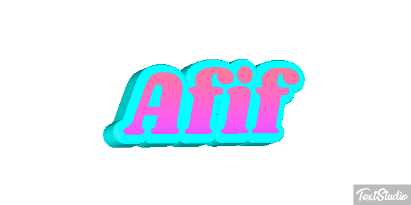 Afif Текстовый эффект