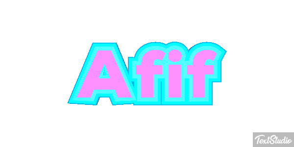 Afif Текстовый эффект