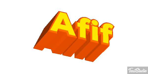 Afif Текстовый эффект