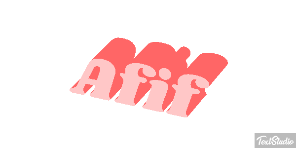 Afif Текстовый эффект