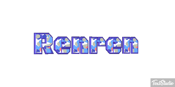 Renren Text effect