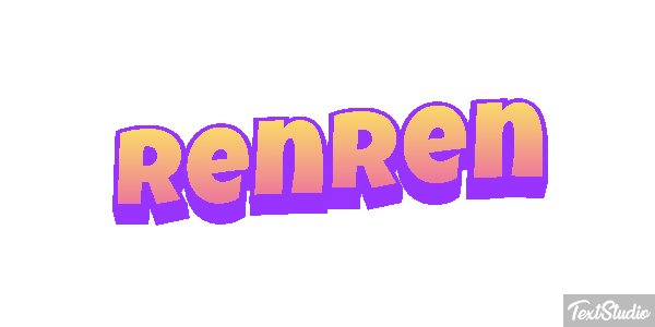 Renren Text effect
