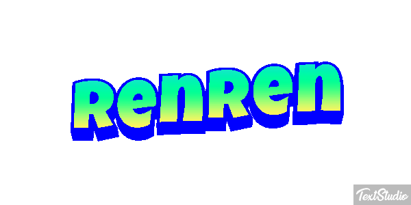 Renren Text effect