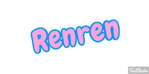 Renren Text effect