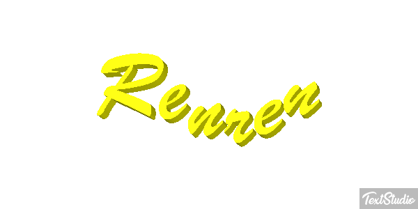 Renren Text effect
