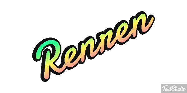 Renren Text effect