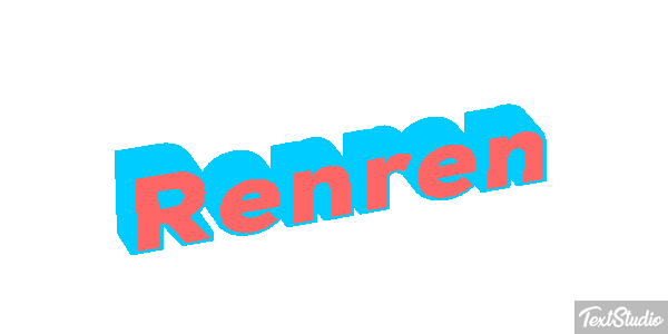 Renren Text effect