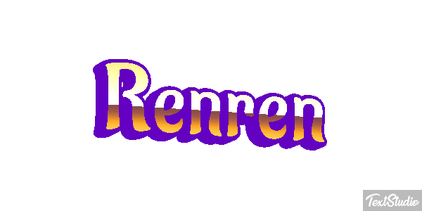 Renren Text effect