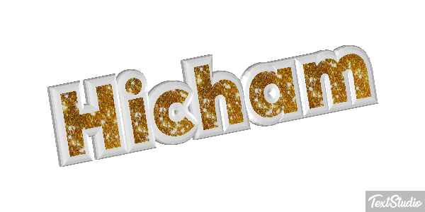 Hicham Text effect