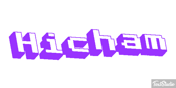 Hicham Text effect