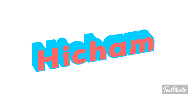 Hicham Text effect