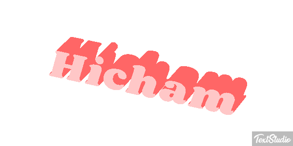 Hicham Text effect