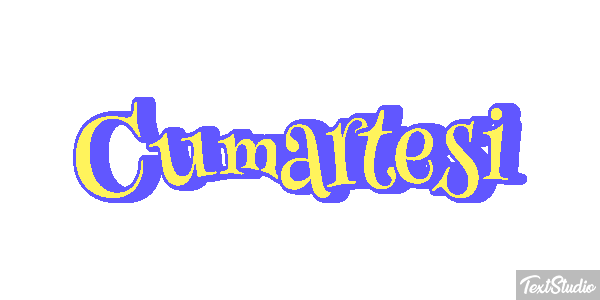 Cumartesi Effetto testo