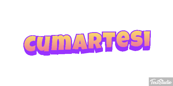 Cumartesi Effetto testo