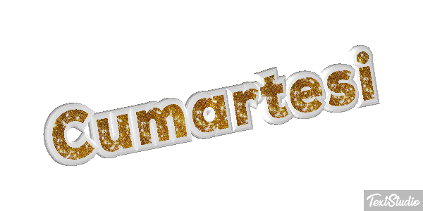 Cumartesi Effetto testo