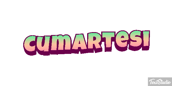 Cumartesi Effetto testo