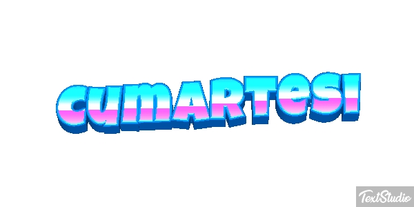 Cumartesi Effetto testo