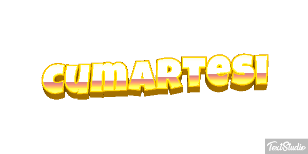 Cumartesi Effetto testo