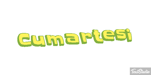 Cumartesi Effetto testo