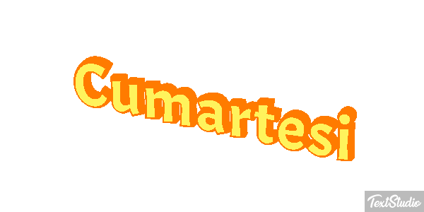 Cumartesi Effetto testo