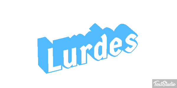 Lurdes Efecto de texto