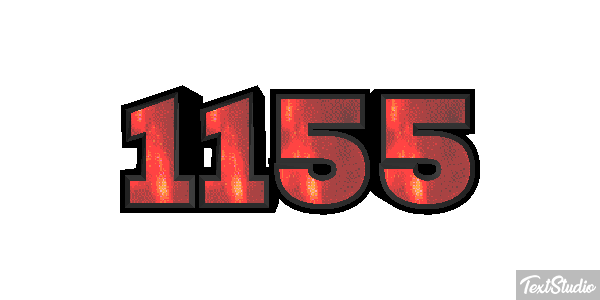1155 Tekst effect
