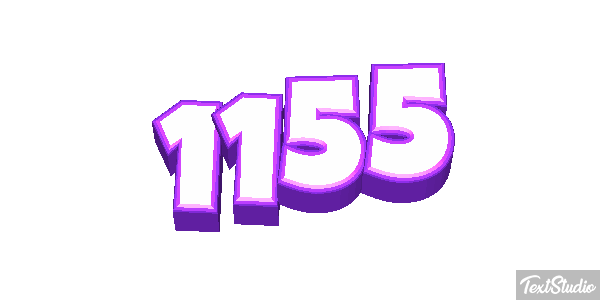 1155 Tekst effect