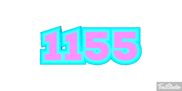 1155 Tekst effect