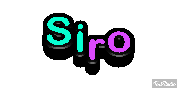 Siro Texteffekt