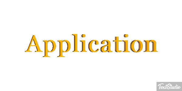 Application Texteffekt
