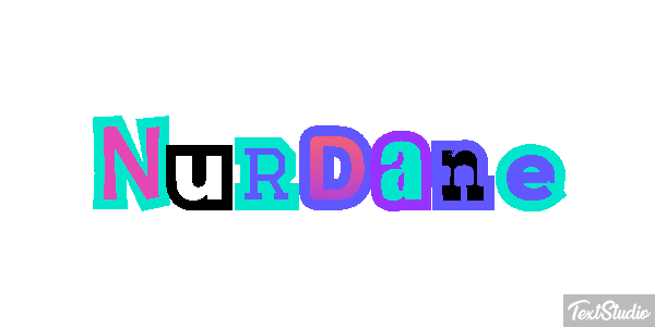 Nurdane Efekt tekstowy