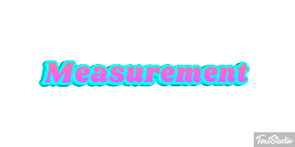 Measurement Text effect