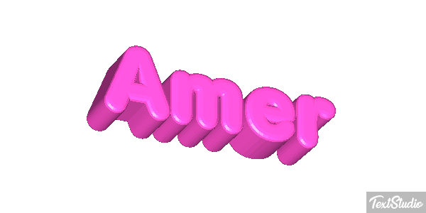 Amer Texteffekt