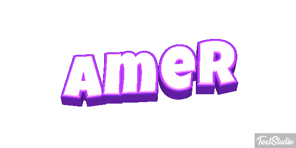 Amer Texteffekt