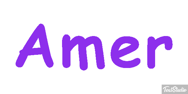 Amer Texteffekt